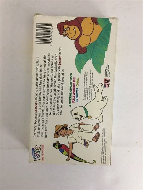 Seabert Bungle En Selva Vhs Vídeo 1992 Tested Rare Vintage Ship N 24