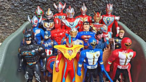 Mencari Dan Menemukan Harta Karun Ultraman Superman Batman Kapten