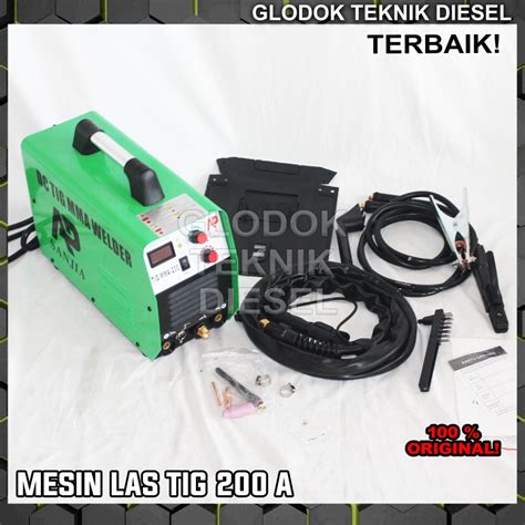 Jual Mesin Las Tig 200 A Argon Stainless Welding Tig 200a Japan Terbaik