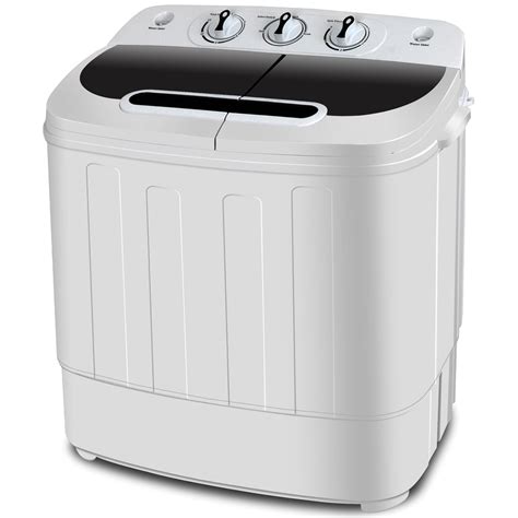 Zeny Mini Twin Tub Portable Compact Washing Machine Washer Spin Dry