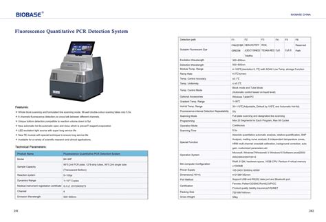 Fluorescence Quantitative Pcr Detection System Buy Biobase