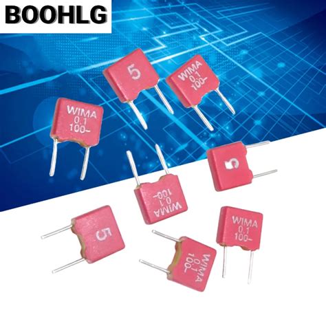 10pcs Germany WIMA Film Capacitor 104 100V 0 1UF 100V 100nF 104J 5 MKS2