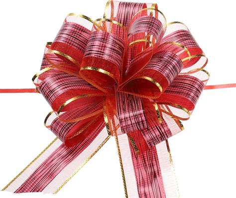 Amazon Meccanixity Pcs Inch Large Pull Bow Gift Wrapping Bows