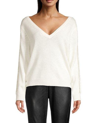 White Elie Tahari Sweaters And Knitwear For Women Lyst