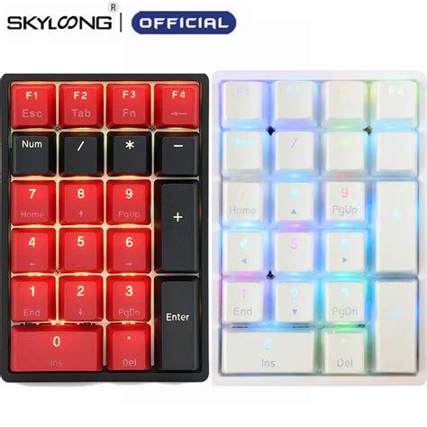 SKYLOONG GK21S Kit PBT USB Bluetooth Number Mechanical Keyboards