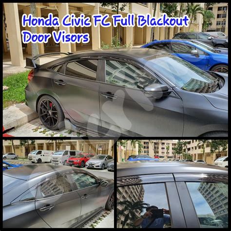 Honda Civic Fc Door Window Visors Car Accessories