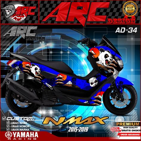 COD Decal Sticker Yamaha Nmax 155 Old Fullbody 2015 2016 2017 2018