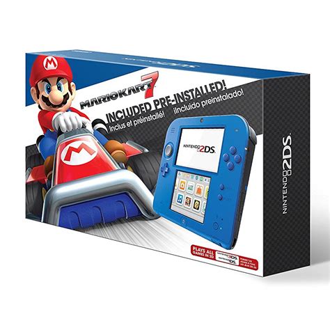 Nintendo Ds Mario Kart Bundle Electric Blue Walmart