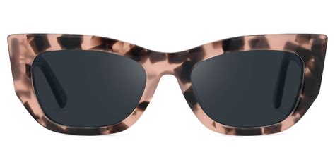 Fareeda Cat Eye Tortoise Sunglasses Vooglam