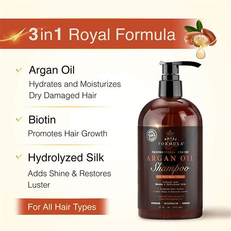 Argan Oil Shampoo And Conditioner Set T Box 2 X 16 Oz473 Ml Royal Formula