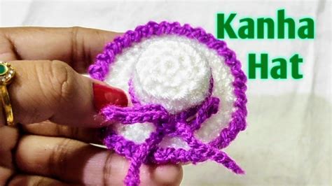 Kanha Crochet Hat Winter Cap For Laddu Gopal Easy Crochet Topi For