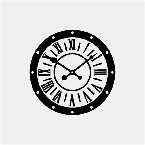 Premium Vector Clock Icon Set Time Clock Icons Collection Line Clocks