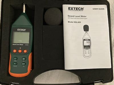 Extech Sdl Sound Meter Datalogger Ebay