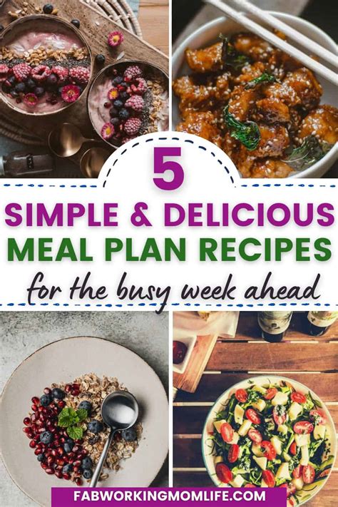 5 Simple and Delicious Meal Prep Recipes for the Week Ahead - Fab