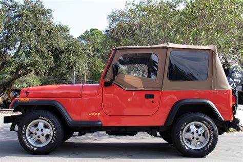 Used 1995 Jeep Wrangler S For Sale 10 995 Select Jeeps Inc Stock 213561