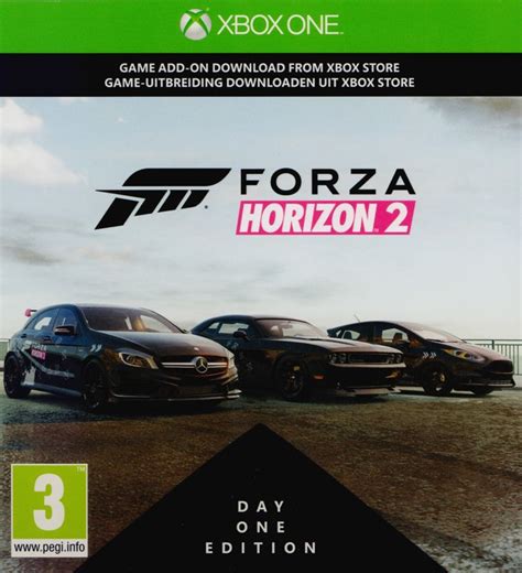 Forza Horizon Day One Edition Cover Or Packaging Material Mobygames