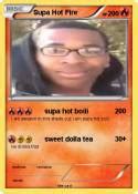 Pokémon Supa Hot Fire Goes first My Pokemon Card