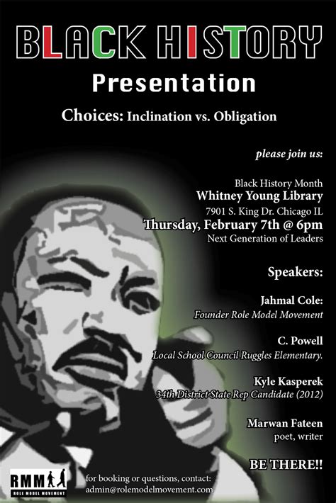 The Sixth Ward: EVENT: Black History Presentation Whitney Young library