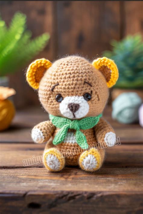 Amigurumi Teddy Bear In Pajamas Free Pattern Free Amigurumi Crochet