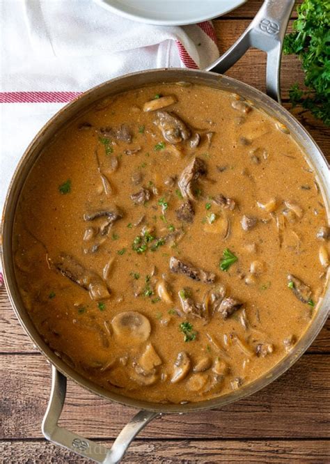 Creamy Beef Stroganoff Recipe I Wash You Dry