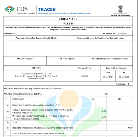 What Is Form 16