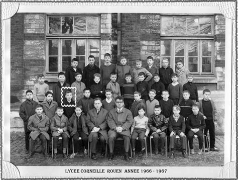 Photo De Classe Lycée Corneille Rouen De 1967 Lycée Corneille