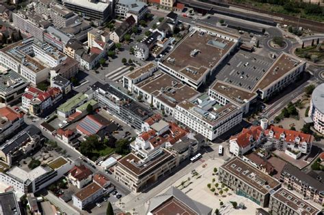 Luftaufnahme Ingelheim Am Rhein Einkaufs Zentrum Neue Mitte In