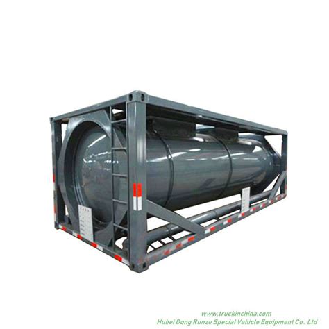 Sulfuric Acid 20FT ISO Tank Container For Un1830 Sulphuric Acid 98 0