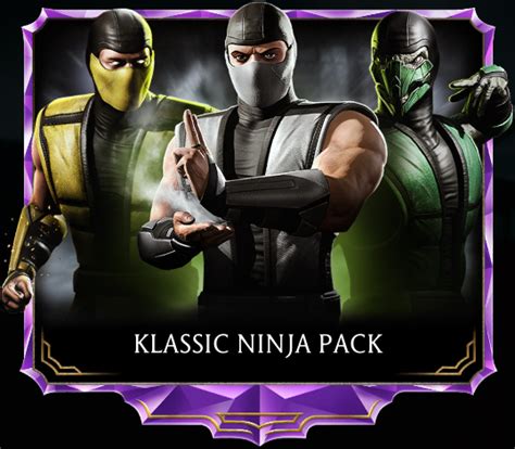 Klassic Ninja Pack Mortal Kombat Mobile Wikia Fandom