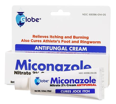 Miconazole Nitrate 2 Antifungal Cream 1 Oz 2 X 05 Oz Buy Online