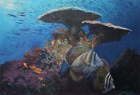 Paintings Of Fish Underwater - putrafilm