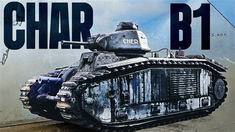 See Inside Char B1 French Tanks Of World War Two YouTube