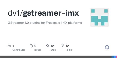 GitHub - dv1/gstreamer-imx: GStreamer 1.0 plugins for Freescale i.MX platforms