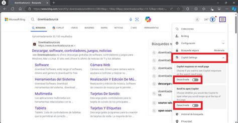 C Mo Desactivar Copilot Y Las Respuestas De Ia Del Buscador Bing