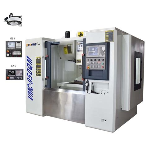 Heavy Duty VMC Industrial CNC Milling Machine 500mm Y Axis 900mm X Axis