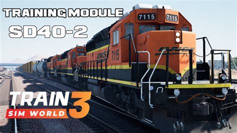 Train Sim World 3 Playthrough Sd40 2 Training Module Coupling