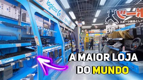 A Maior Loja De Eletr Nico Do Mundo Yodobashi Youtube