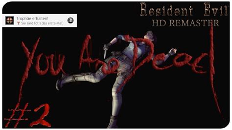 002 Resident Evil Hd Game Over Gerps4 🎮 Youtube