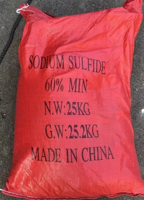 Yellow Red Sodium Sulfide Flakes From Manufacture Yellow Sodium