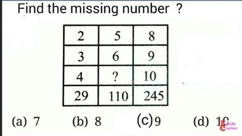 Reasoning Tricks In Missing Number Reasoning Number Series Missing