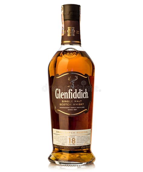 Diciotto Anni Scelgono Il Glenfiddich Del Whiskey Scozzese Del Malto