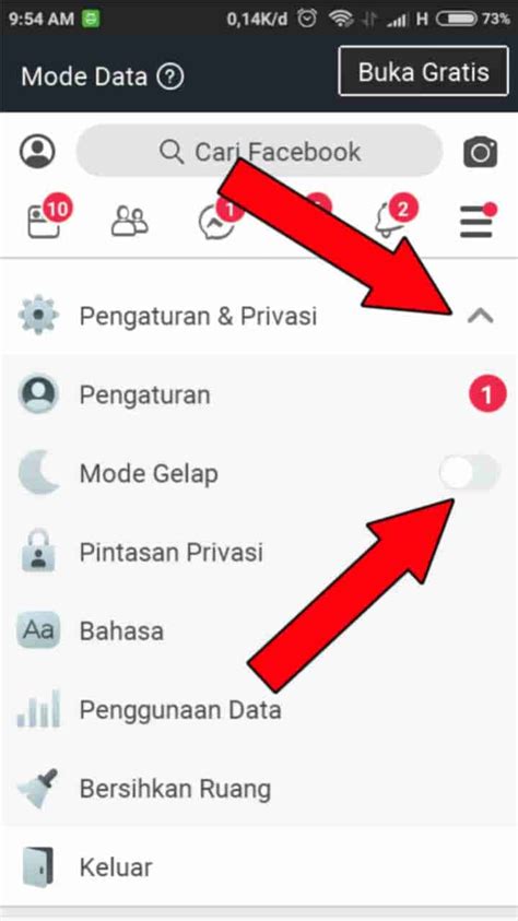 GAMPANG Cara Mengaktifkan Dark Mode Facebook Lite Tanpa MOD