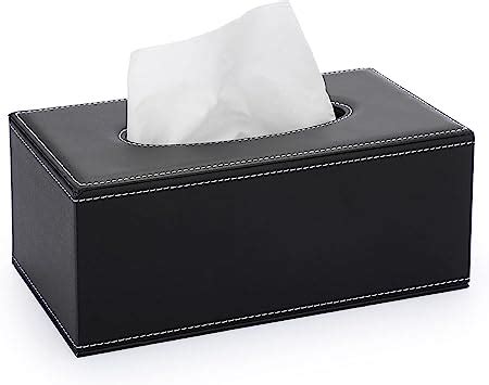 Amazon Sumnacon Rectangular Leather Tissue Box Cover Stylish