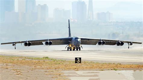 B 52 Stratofortress Take Off And Landing Us Air Force Youtube