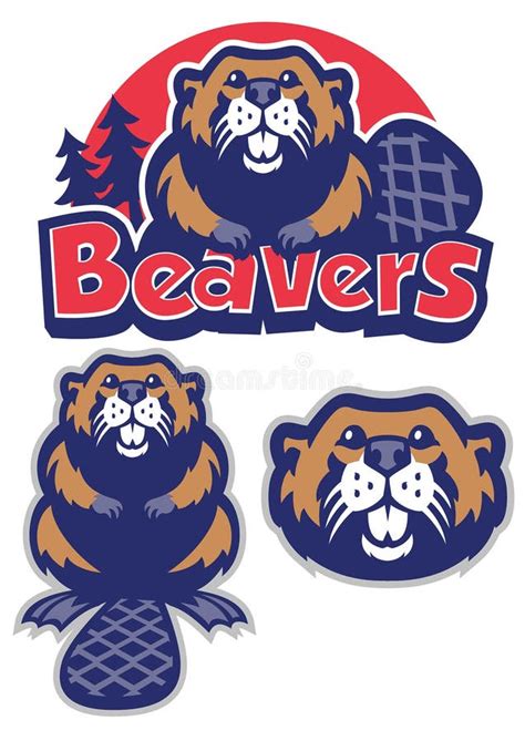 Angry Beaver Stock Vector Illustration Of Mascot Logo 18078573