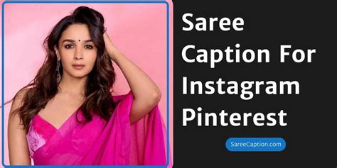 150+ Saree Caption For Instagram Pinterest In 2025