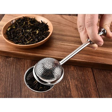 Jual Filter Saringan Teh Reusable Tea Infuser Strainer Mm K