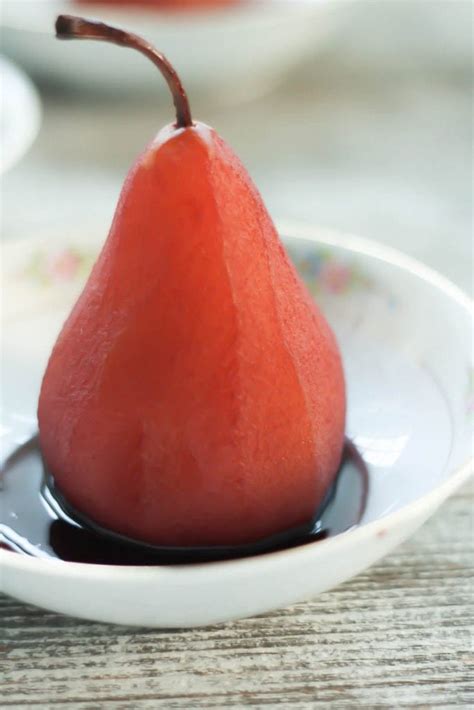 Red Wine Poached Pears - What Should I Make For...