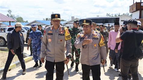 Kapolres Bersama Forkopimda Dampingi Kapolda Kaltim Dan Pangdam Vi