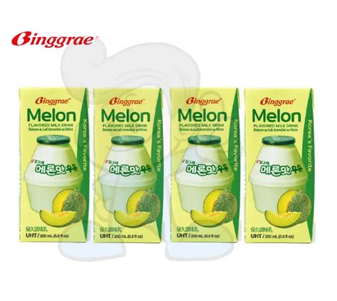 Binggrae Melon Flavored Milk Drink 4 X 200 ML Lazada PH